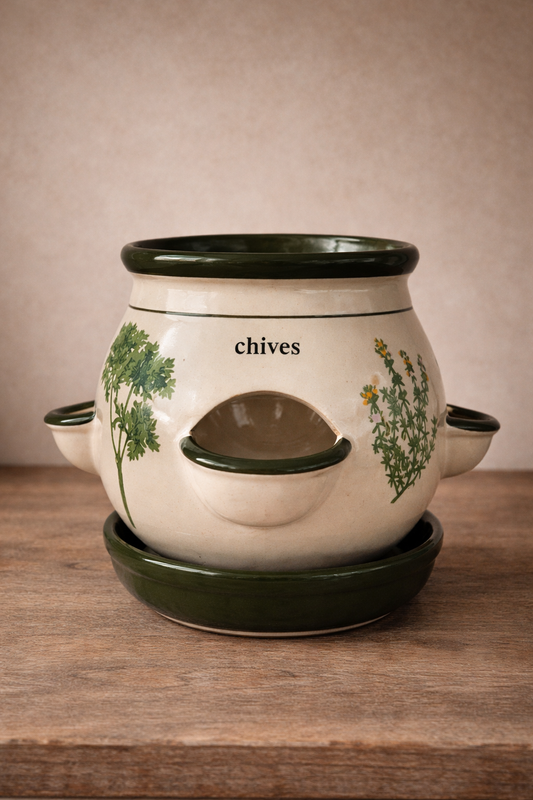 Vintage Herb Planter