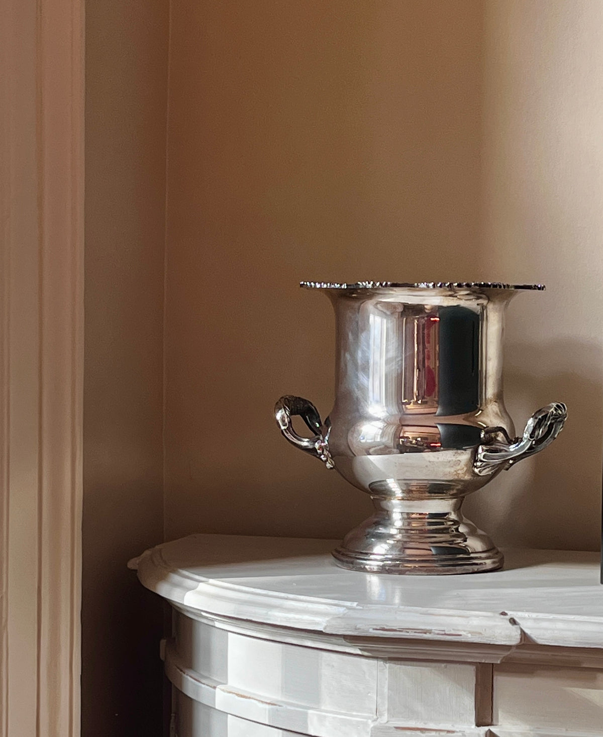 Vintage Viners Silver Plated Urn / Wine Cooler – English Country House Style
