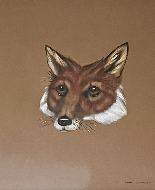 Mr Fox an Original Painting by John Caffrey