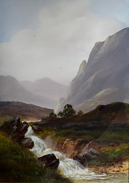 A Matched Pair of Framed Watercolour Paintings by W. Stanford