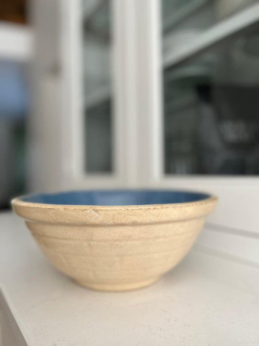 Antique Aged Mixing Bowl