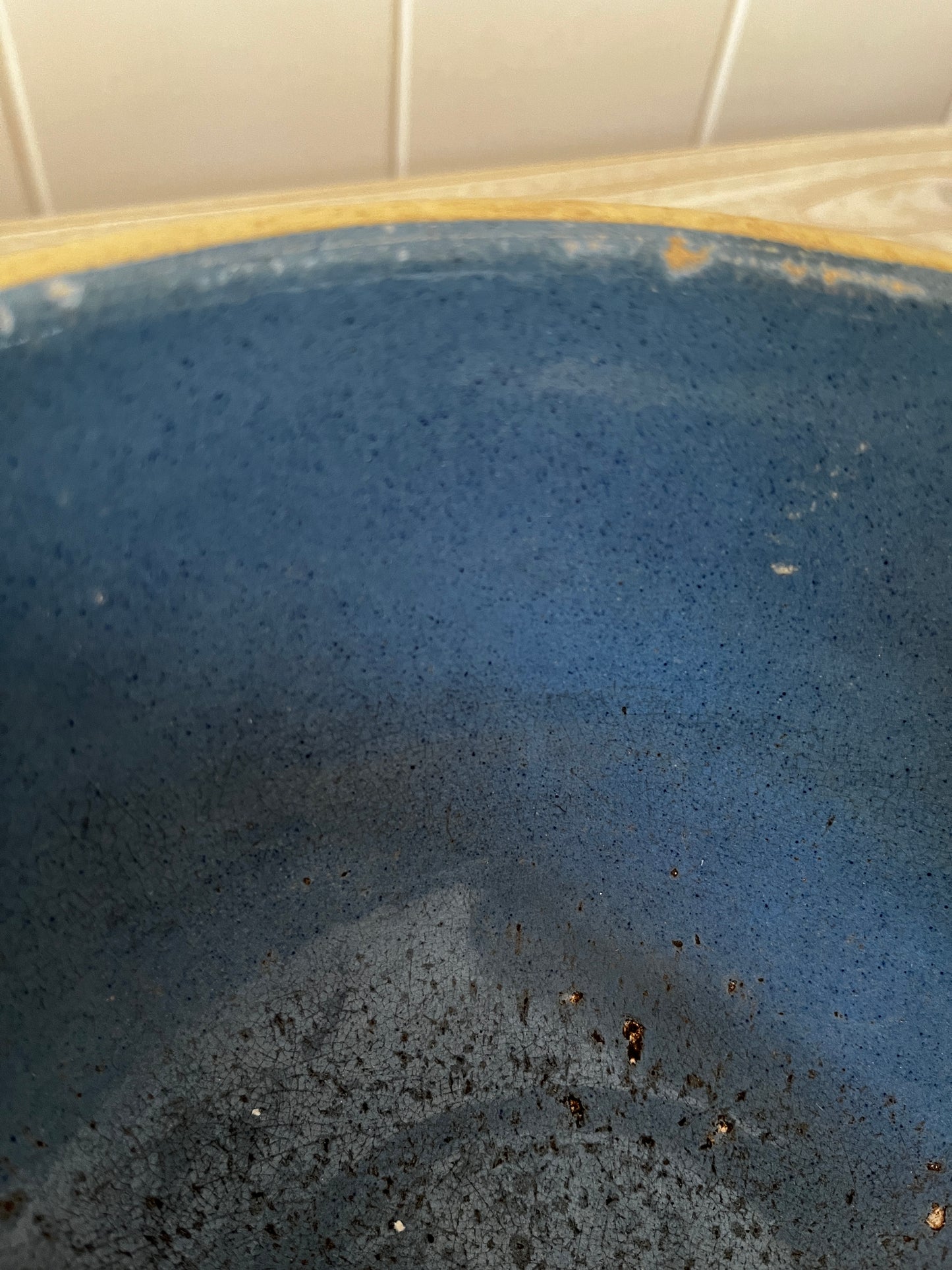 Antique Aged Mixing Bowl