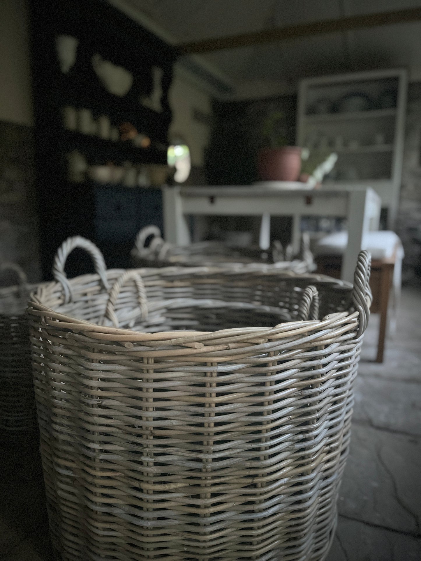 Extra Large Sturdy Round Kubu Basket