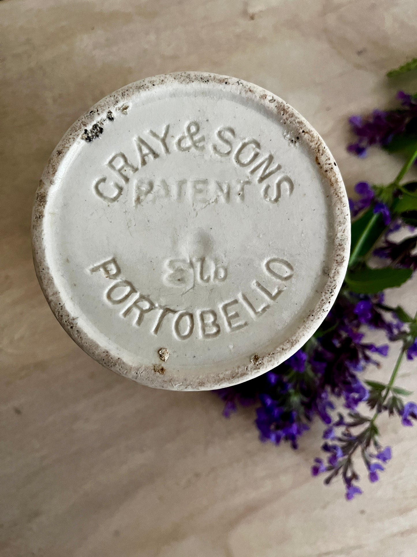 Pair of Vintage Glazed Jars