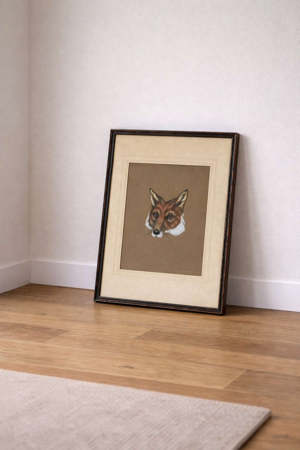 Mr Fox an Original Painting by John Caffrey