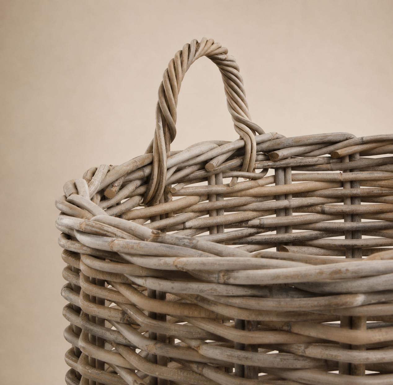 Extra Large Sturdy Round Kubu Basket