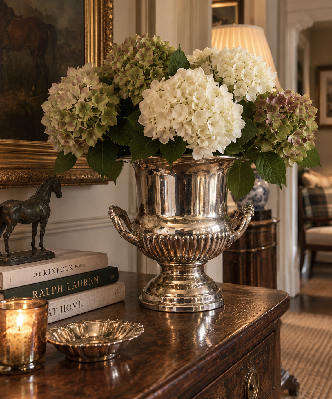 Large Statement  Vintage A1 Silver Plated Urn / Wine Cooler – Country House Style