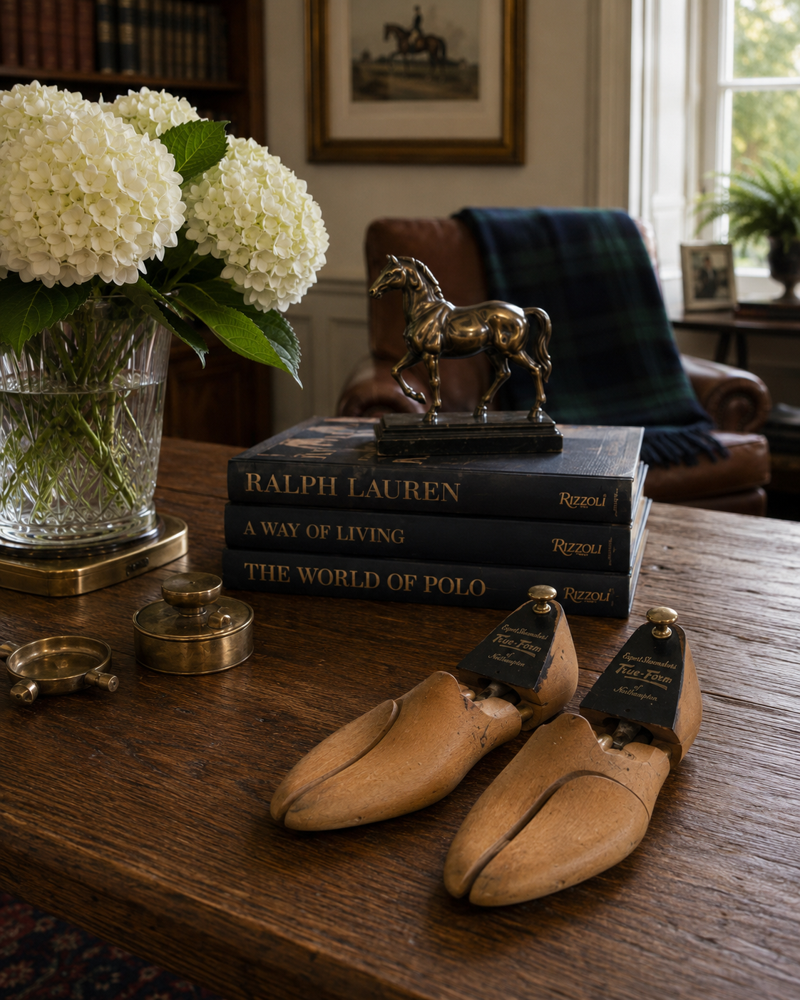 Vintage True-Form Pair of Wooden Shoe Trees – Matching Pair
