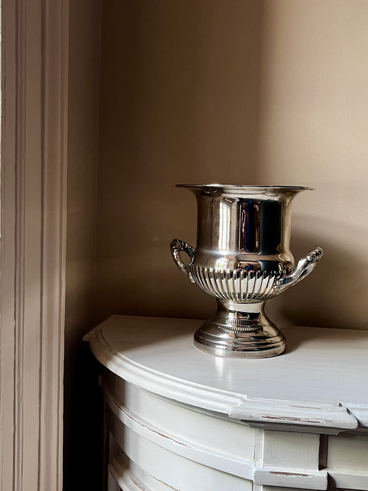 Large Statement  Vintage A1 Silver Plated Urn / Wine Cooler – Country House Style