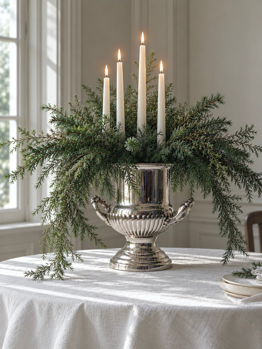Large Statement  Vintage A1 Silver Plated Urn / Wine Cooler – Country House Style