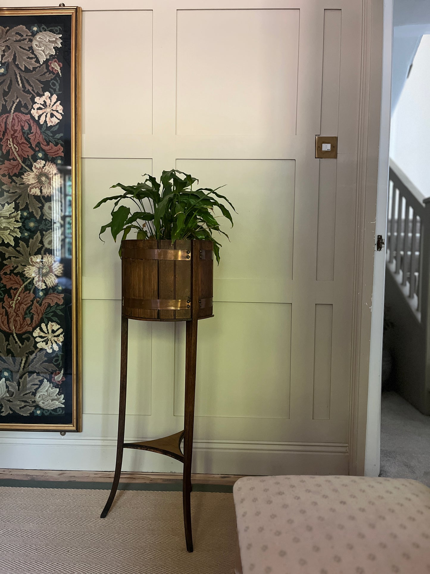 Vintage Barrel Planter or Drinks holder