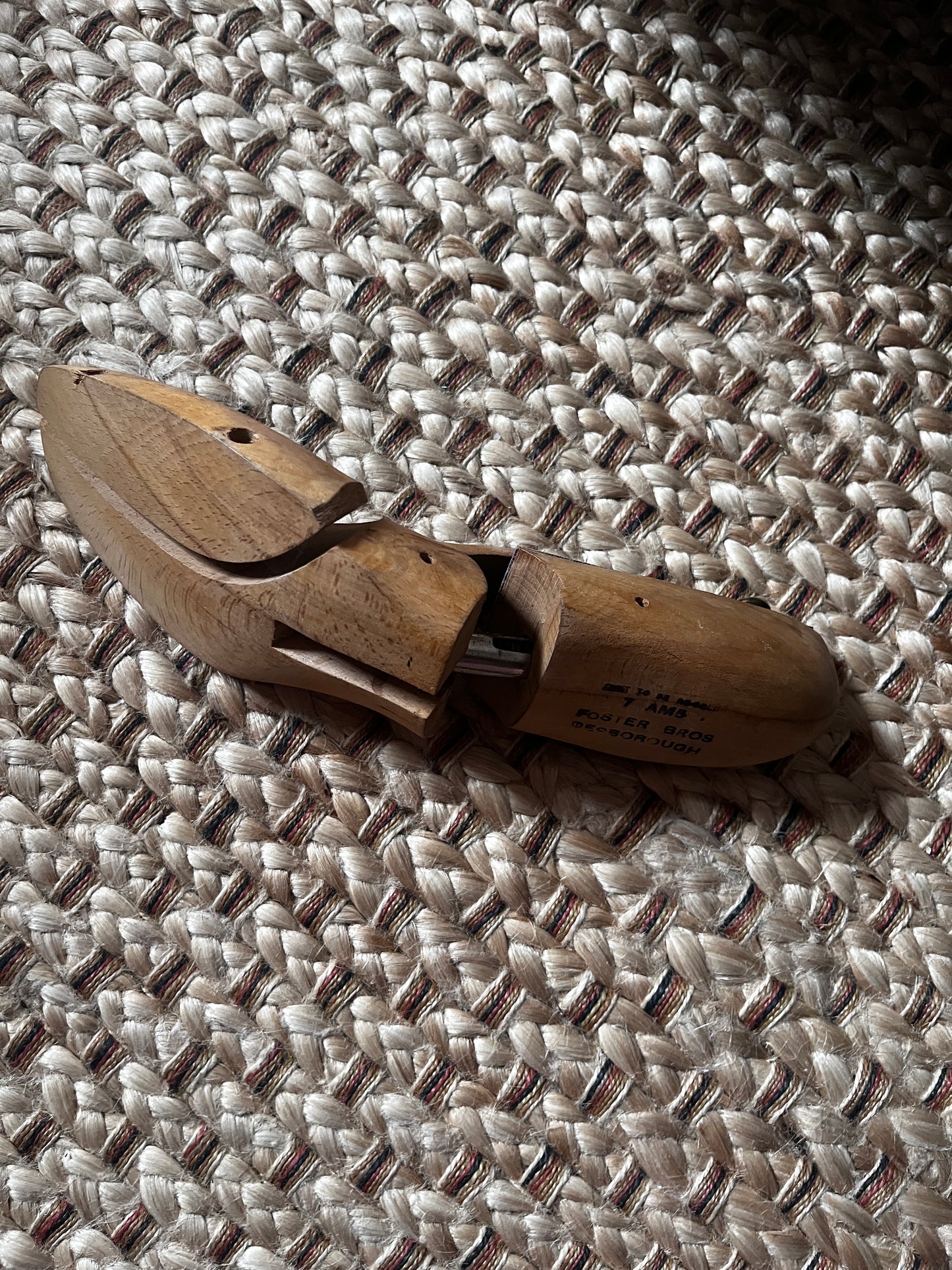 Vintage True-Form Pair of Wooden Shoe Trees – Matching Pair
