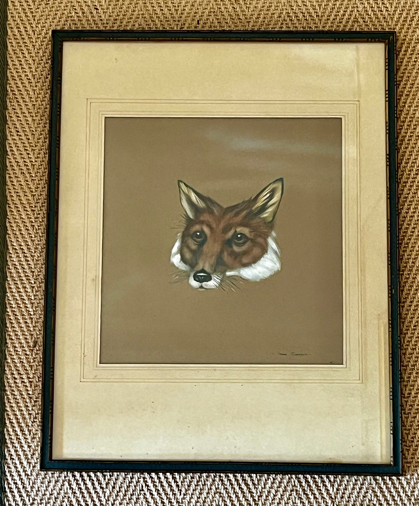 Mr Fox an Original Painting by John Caffrey