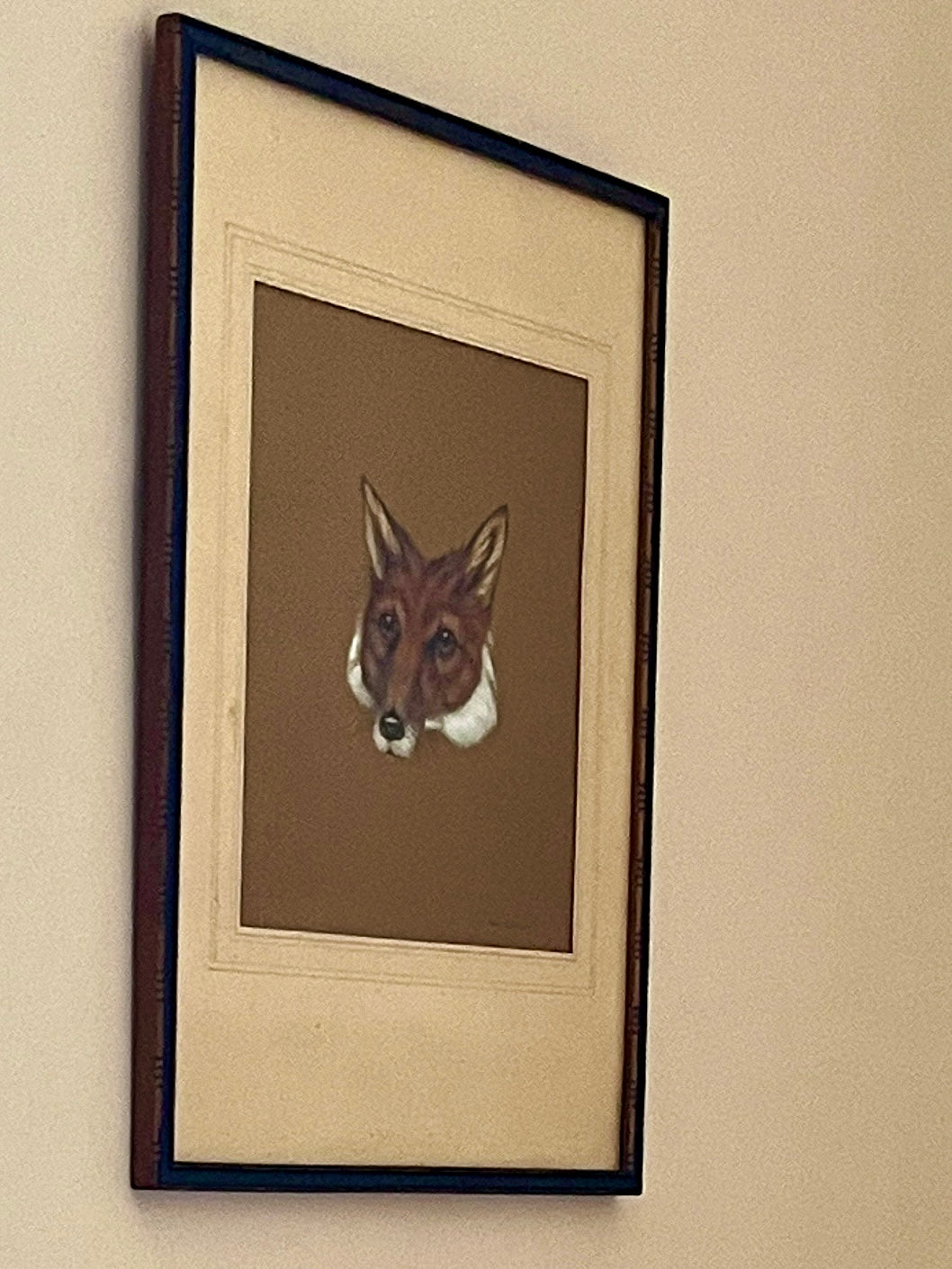 Mr Fox an Original Painting by John Caffrey