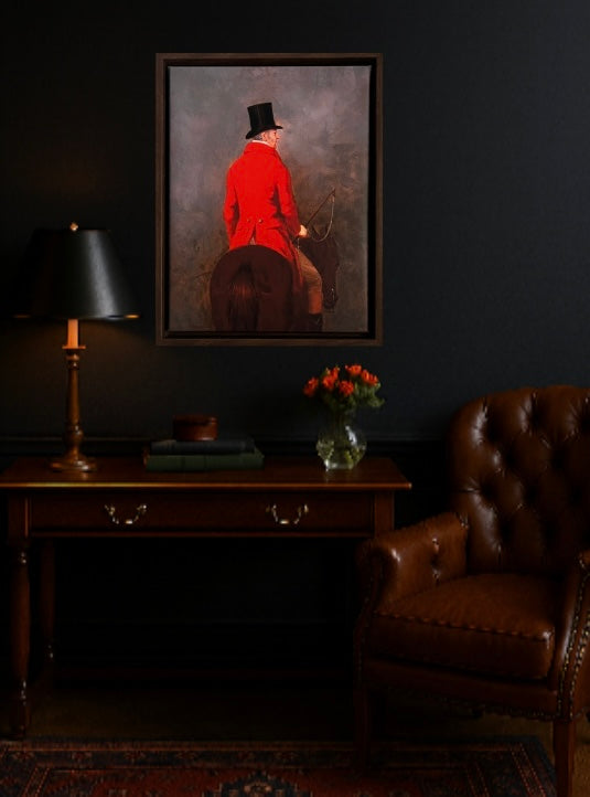 Thomas Cholomondeley Framed Print on Canvas 44cmx34cm