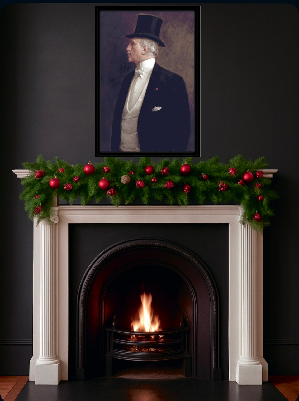 Jean Beraud Framed Canvas Print 64cmx44cm