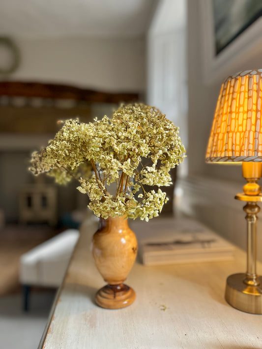 Hand Made Turned Wooden Vase