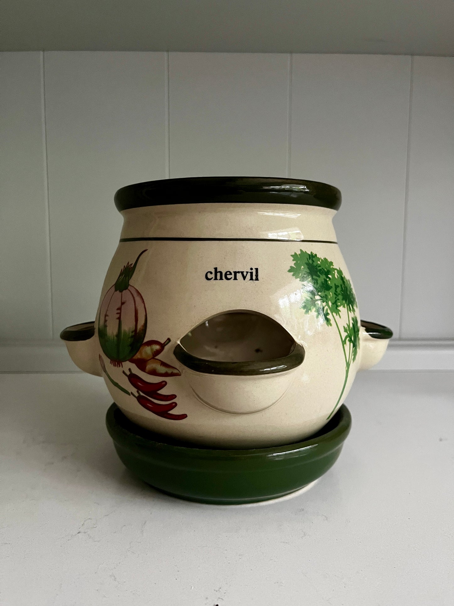 Vintage Herb Planter