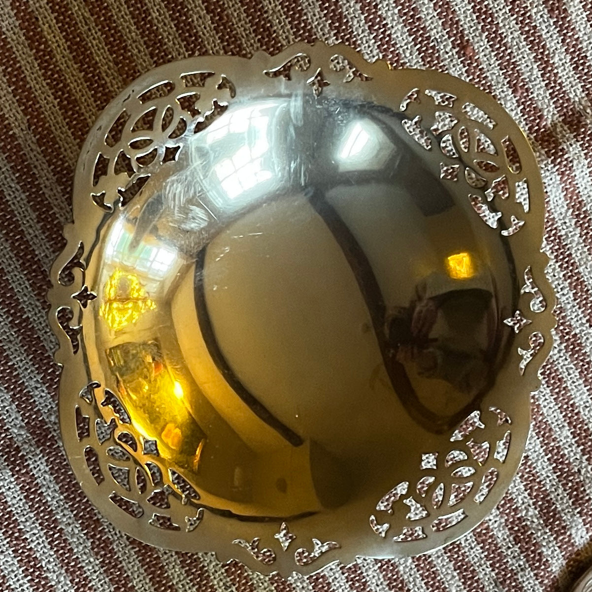 Antique Silver Plated Decorative bon bon Dish