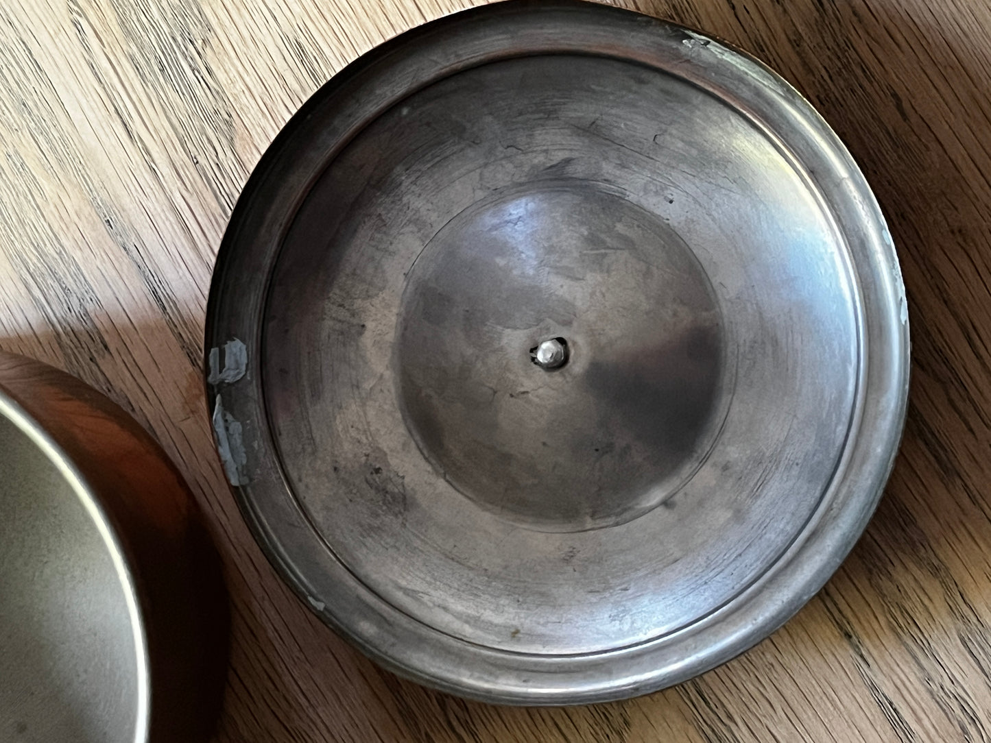 Set of 3 Vintage English Copper Pans