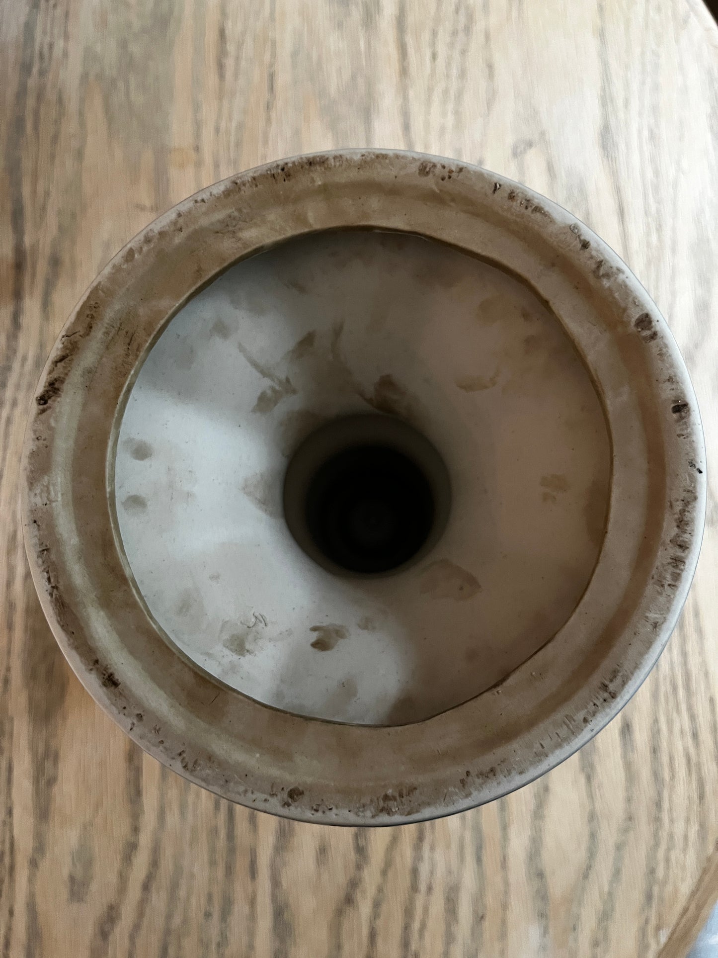 Large Antique Chinese Blue & White Porcelain Candlestick Late 19th–early 20th century