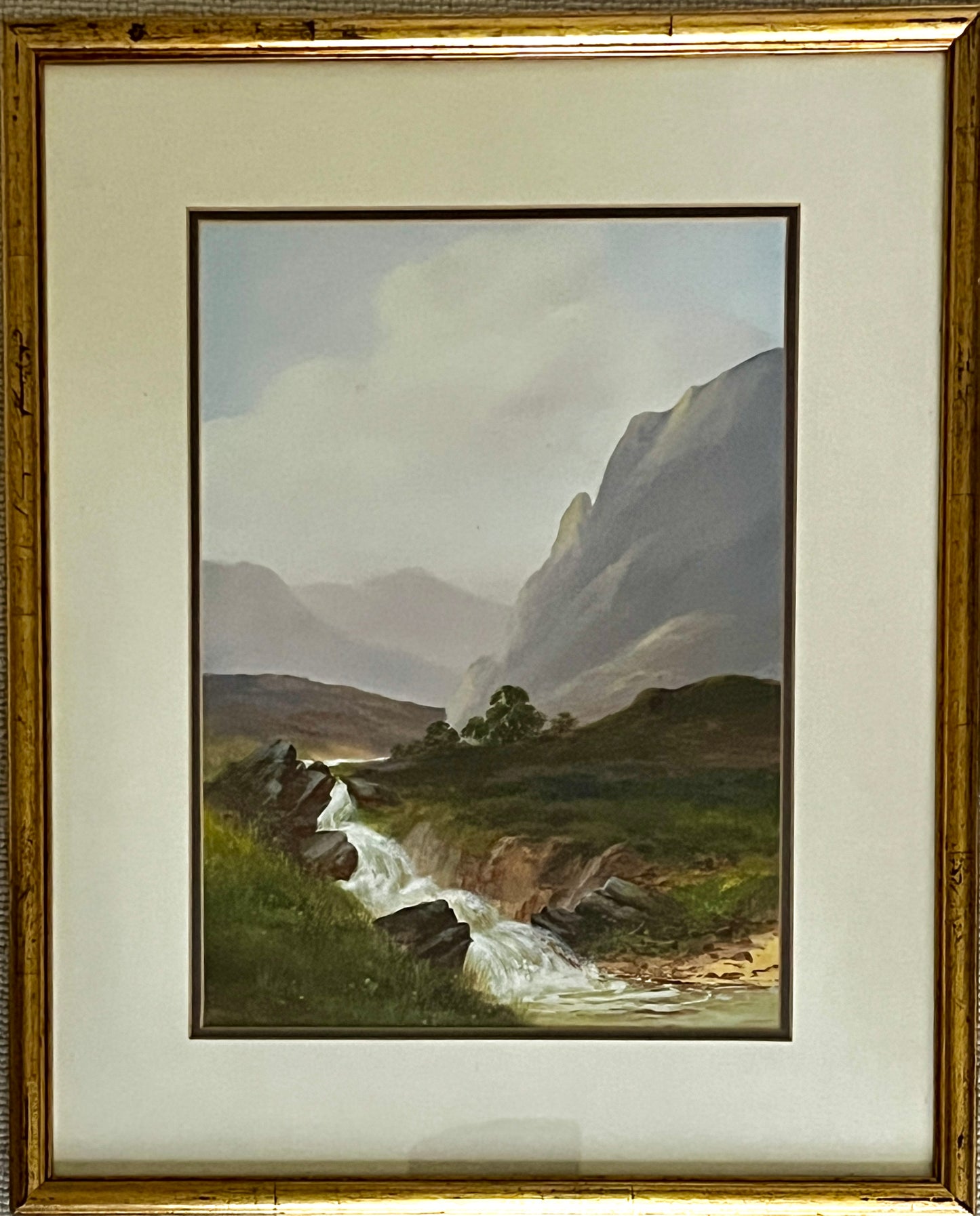 A Matched Pair of Framed Watercolour Paintings by W. Stanford