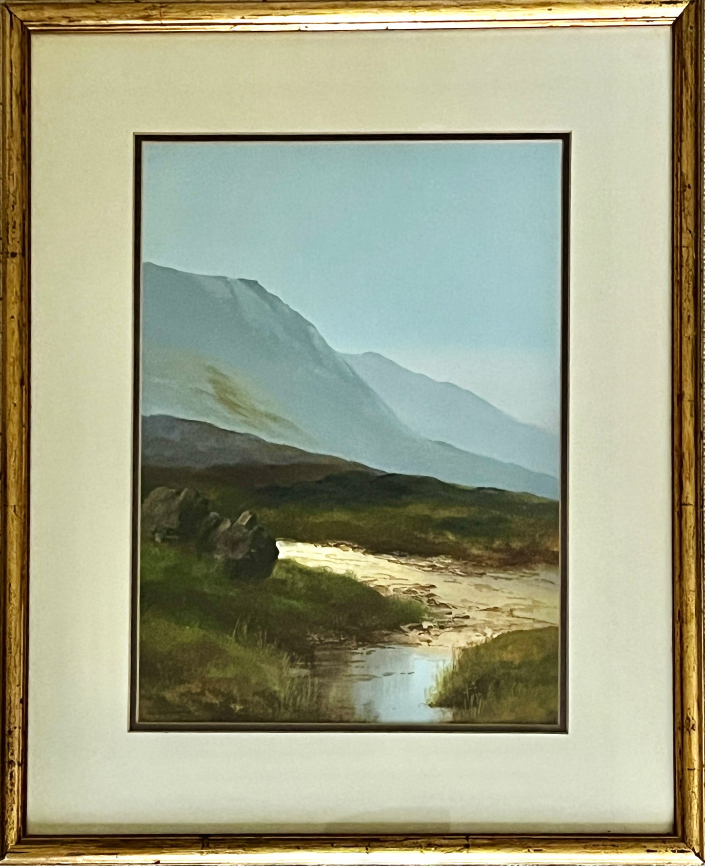 A Matched Pair of Framed Watercolour Paintings by W. Stanford