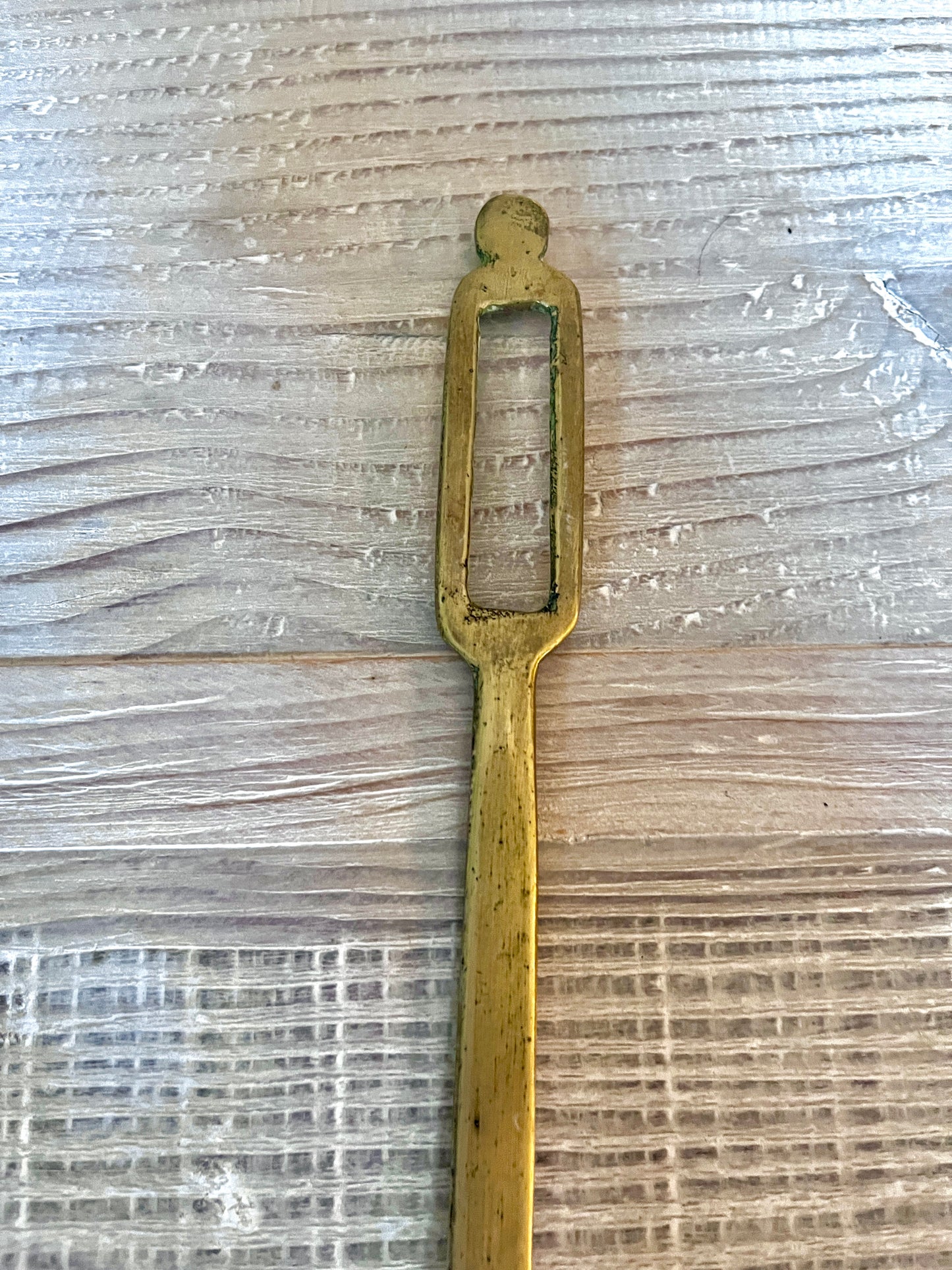 Pair of Vintage Lacquered Ladles