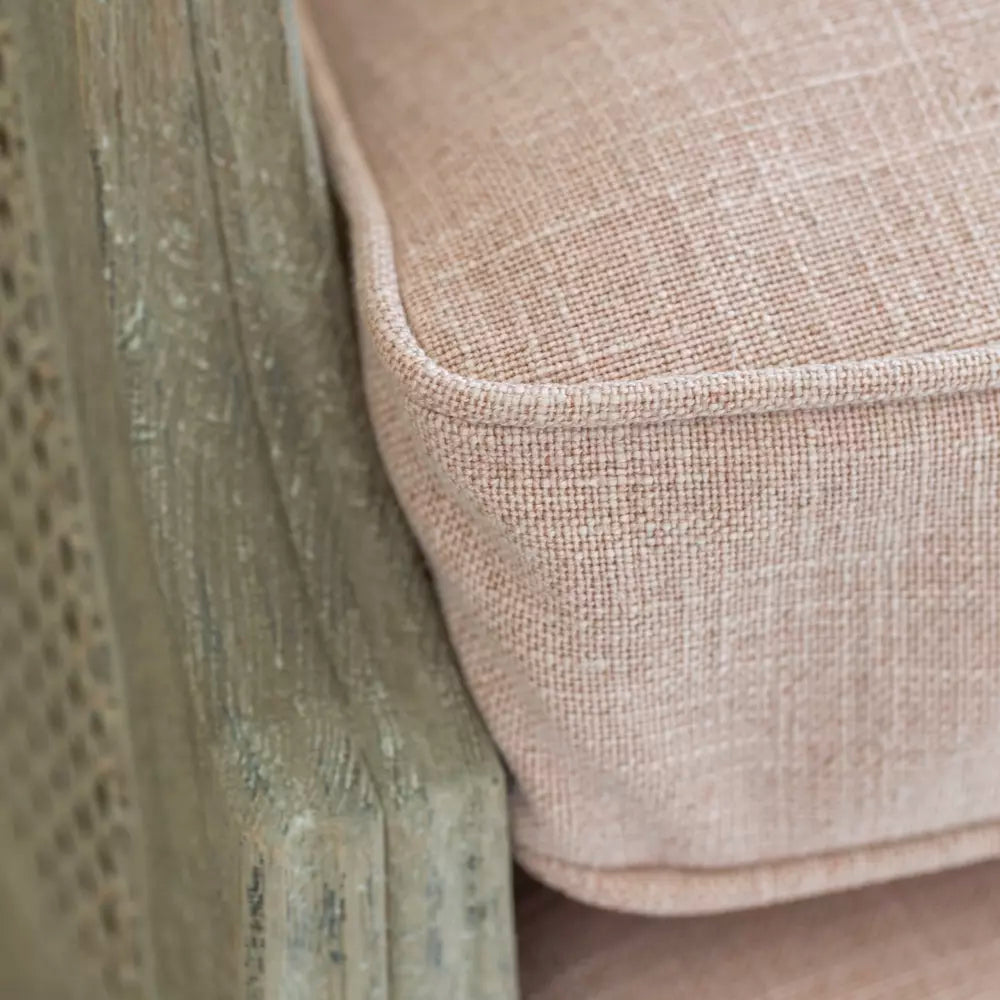 Oak and Rattan Antique Style Chair